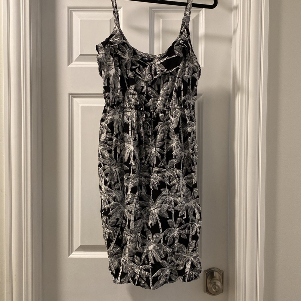 Women’s torrid Palm Tree 🌴 Print Dress - Plus Size 2